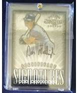 1998 Donruss Signature Series Don Mattingly Auto /2000  Yankees - €51,76 EUR