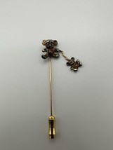 Vintage Silver Teddy Bear Stick Hat Pin 5.5cm  BB5 - €6,23 EUR