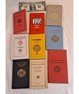 City of Brockton Massachusetts City Government Reports (Lot of 9 Reports) - $139.59