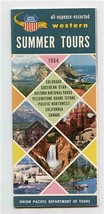 Union Pacific Railroad Western Summer Tours Brochure 1964 - £14.24 GBP