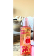 VICTORIA&#39;S SECRET PINK PINK APPLE GLAZED SKIN BODY OIL 8 oz 236mL - $401.64 MXN