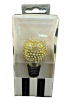 ThirstyStone Gold Dome Shaped Bling Wine Stopper New in Package - £8.12 GBP