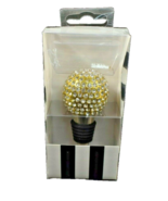 ThirstyStone Gold Dome Shaped Bling Wine Stopper New in Package - £7.63 GBP