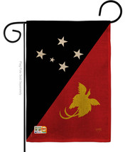 Papua New Guinea Burlap - Impressions Decorative Garden Flag G158260-DB - £17.95 GBP