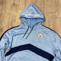 Manchester City Soccer Official Merchandise Hoodie Pullover Sweatshirt M... - £30.29 GBP