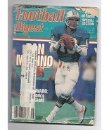 1987 football Digest July August Dolphins Marino - $465.50 MXN