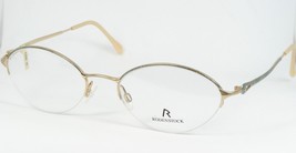 Rodenstock R4367 B Gold /TEAL Eyeglasses Glasses Metal Frame 4367 55-20-140mm - £62.37 GBP