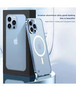 Magnetic Charging Aluminium Case Cover for iPhone - £15.64 GBP