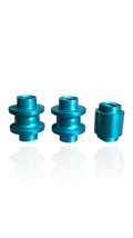 Turquoise Teal Aluminum Barrel Bushings Compatible For Benchmade Mini/Fu... - £19.77 GBP