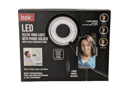 itek Selfie Ring Light for Phone TikTok Content Creators + Clip Holder &amp;... - $12.73