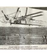 1914 Zeppelin Russia Spy Austrian Army Dirigible WW1 Print Antique Milit... - $917.02 MXN