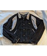 1990&#39;s Vintage O&#39;Neill Kord Knopf Langärmelig Jacke Schwarz Grau L 12282... - $4,455.81 MXN