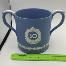 Wedgwood Jasperware Loving Mug  1963- QUEBEC INTERNATIONAL BONSPIEL Gold... - £78.18 GBP