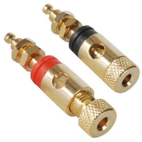 Parts Express Gold Plated Binding Post Banana Jack Pair - $14.92