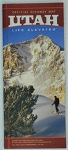 UTAH Official Highway Map 2007 Collectible Travel Information Life Elevated - £5.77 GBP