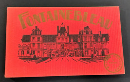 Vintage Postcard book with 24 postcards PALAIS de FONTAINEBLEAU  - £19.12 GBP