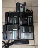 Lot of 5 Nortel Norstar Office Phones – Models T7208, M7208, NT8841 – Un... - $727.64 MXN