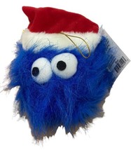 Holiday Harry Plush Toy Fluff Ball Santa  By Zanies 4.5 inches dog toy  - $10.49