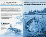 Fisherman&#39;s Guide to the Selection of Mustad Worm Hooks  - £9.46 GBP