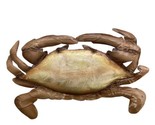 Gallarie II Orange Large Tin Crab Ornament - $10.30