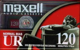 Maxell 108010 UR 120 Minute Normal Bias Audio Tape - £7.43 GBP