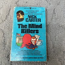 The Mind Killers Espionage Action Thriller Paperback Book by Nick Carter 1970 - £9.58 GBP