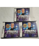 3 New Jeopardy (Nintendo DS, 2010) Multi-Player Bundle Pack (FOR ORIGINA... - £22.72 GBP