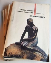 United States Naval Institute Proceedings Magazines 1968 Lot of 6 Militaria - £26.75 GBP