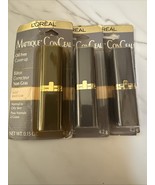 3 X L&#39;Oreal MATTIQUE OIL-FREE CONCEALER COVER-UP LIGHT BEIGE NEW . - $40.34 CAD