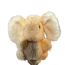 Vintage Target Stores Plush Pink and White Mini 5 inch Elephant Stuffed Animal - £9.92 GBP