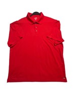 Champion Golf Shirt Mens XL Red Duo Dry Polo Pullover Short Sleeve Rugby... - £10.72 GBP