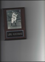 Lou Gehrig Plaque Baseball New York Yankees Ny Mlb - $3.95