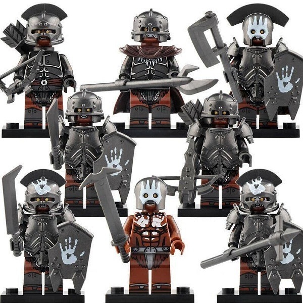 32Pcs/set Uruk-hai Dwarves Noldor Elf The Hobbit Lord of the Rings ...
