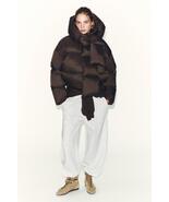 WATER REPELLENT WINDPROOF DOWN PUFFER COAT WITH HOODIE - €85,24 EUR