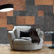 Repeating Wallpaper Roll - Marble Mosaic - 32.8&#39;L x 19.7&quot;W - £51.95 GBP+