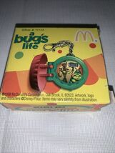 McDonald’s Disney Toy Watch Bugs Life Clip Tock Vintage 1998 Pixar Happy... - $19.80