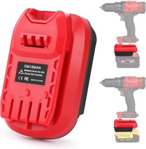 Craftsman 20V Tools Battery Adapter, For Milwaukee M18 18V Battery, Works On - £29.66 GBP