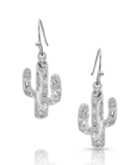 Montana Silversmith Desert Full Moon Cactus Earrings - £35.41 GBP