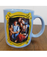 Friends TV Series Coffee Mug Blue 20oz Ceramic Television Show Cast Phot... - £6.83 GBP