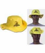 Gadsden BUCKET HAT Don&#39;t Tread On Me Flag Tea Party Snake Fishing Sun Visor - €7,86 EUR