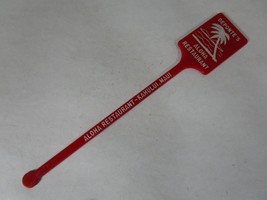 Vintage Swizzle Stick - Deponte&#39;s Aloha Restaurant Kahului Maui Hawaii - £10.32 GBP