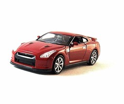 Nissan GT-R Red Welly 1/38 Auto Sportiva In Miniatura Modello Da... - £24.77 GBP