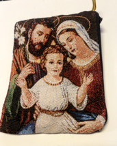 Holy Family  6&quot; Zip Pouch, New - £5.53 GBP