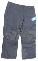 New Slalom Men&#39;s PULL-ON Snow Pants 3XL Xxxl Water Resistant Insulated Nwt $55 ! - £25.54 GBP