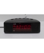 Vintage Black Bedside digital Loud Alarm Clock Model 3133 With Battery B... - $20.24 CAD