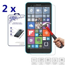 2X For Nokia Microsoft Lumia 640 Premium Tempered Glass Screen Protector... - £10.93 GBP