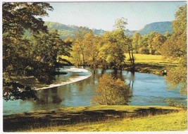 United Kingdom Postcard Wales Llangollen Denbighshire Horseshoe Falls River Dee - £2.32 GBP
