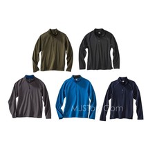 NWT C9 Champion Men Sport Training Fleece Quarter-Zip Long Sleeve Shirt ... - £23.88 GBP