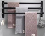 Senhill 24-Inch Towel Holder Towel Rail Towel Hanger, 3-Tier Towel Bar, ... - $40.92