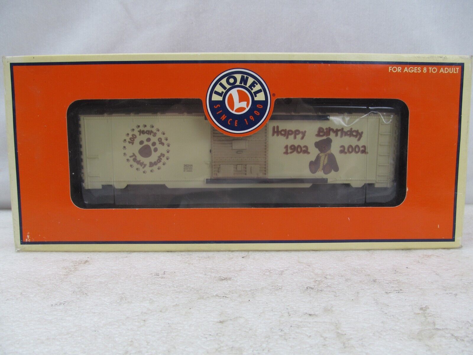 Lionel Trains O Gauge 6-36244 Teddy Bear Centennial Boxcar NIB C-9 - $19.79